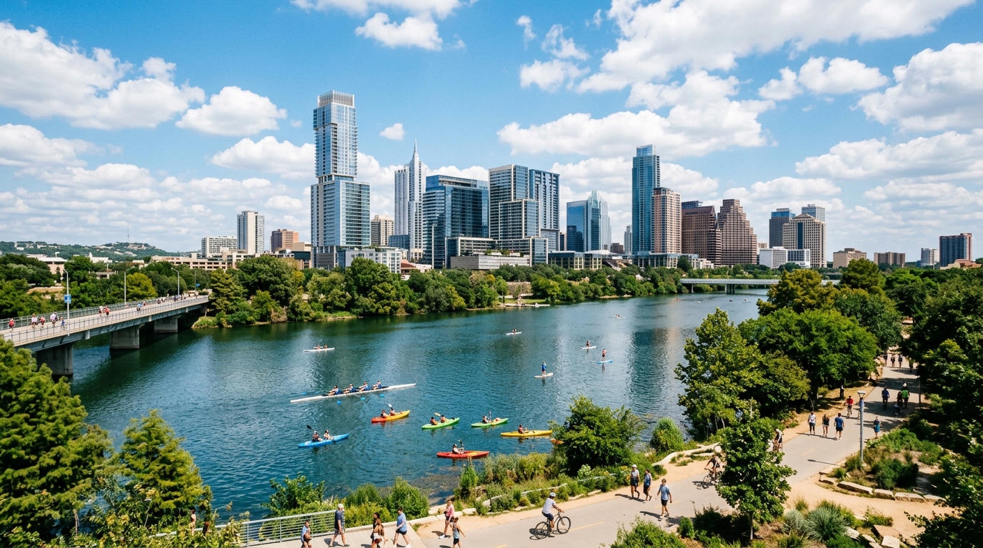 Lady Bird Lake, Austin